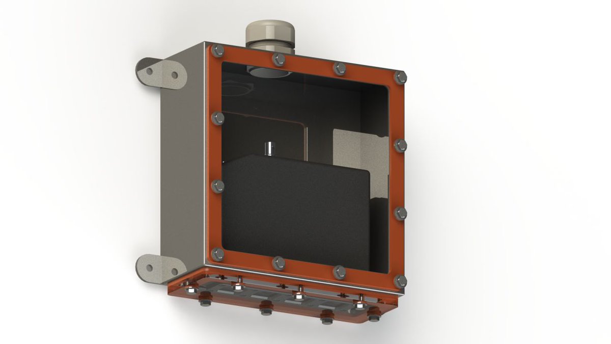 APGvision's tweet photo. Industrial Rugged Wash-down enclosure housing for the Fanuc 3D K102 Sensors. Contact a distributor for pricing. #apg #apgvision #Fanuc #3Dsensor #factoryautomation #industrialautomation #visionsensor https://t.co/B5vvXF5Zud