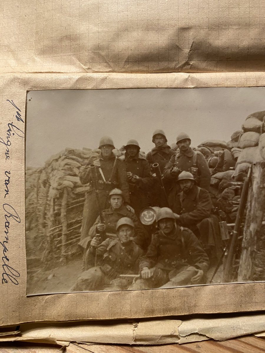 3. He is wounded on the 11th of September and needs to be patched up in a hospital. The Belgian army retreats and he rejoins his unit at the river Ijzer where the last bit of Belgian ground is defended.