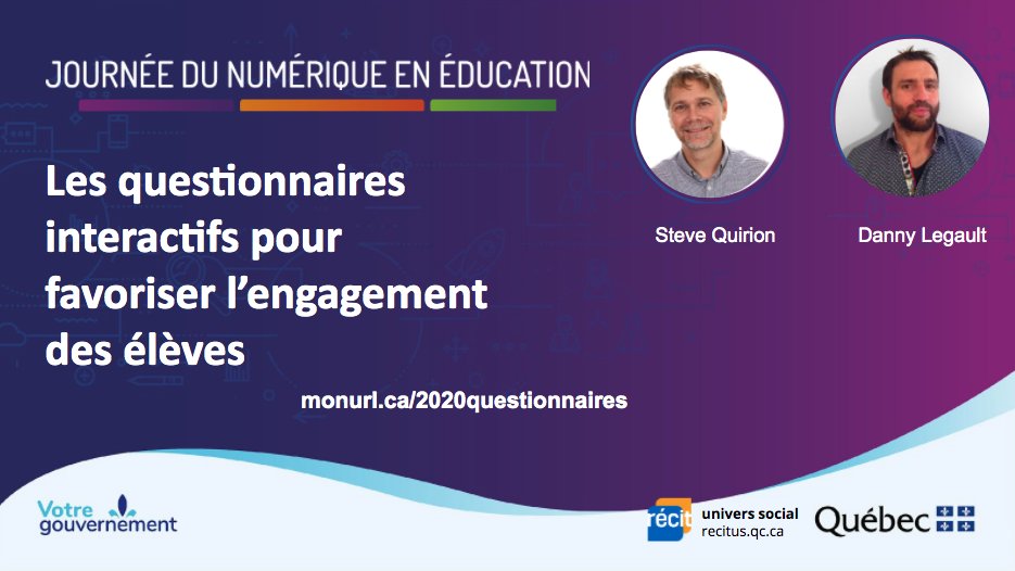 Steve Quirion, RÉCIT univers social tweet media