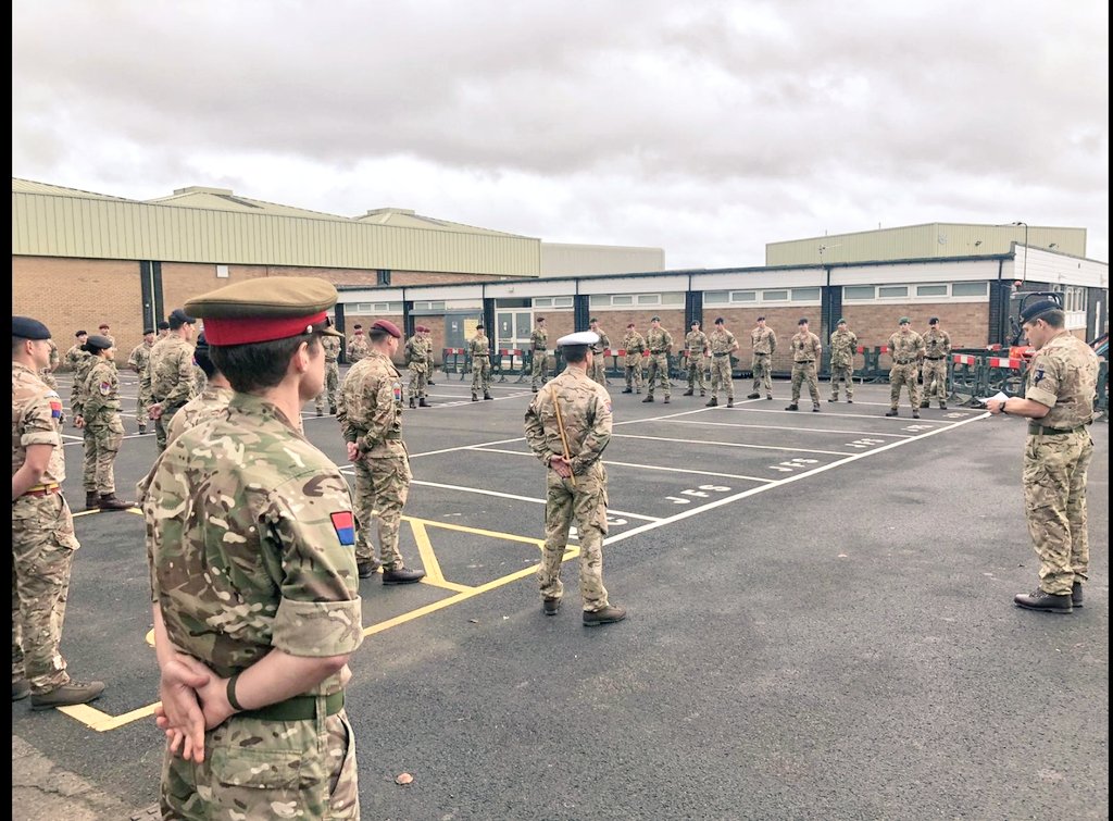 Today Close Support Wing gathered at 1100hrs to remember those who made the ultimate sacrifice. From Afghanistan to Flanders, we will always remember sacrifice. #ArmisticeDay #RemembranceDay