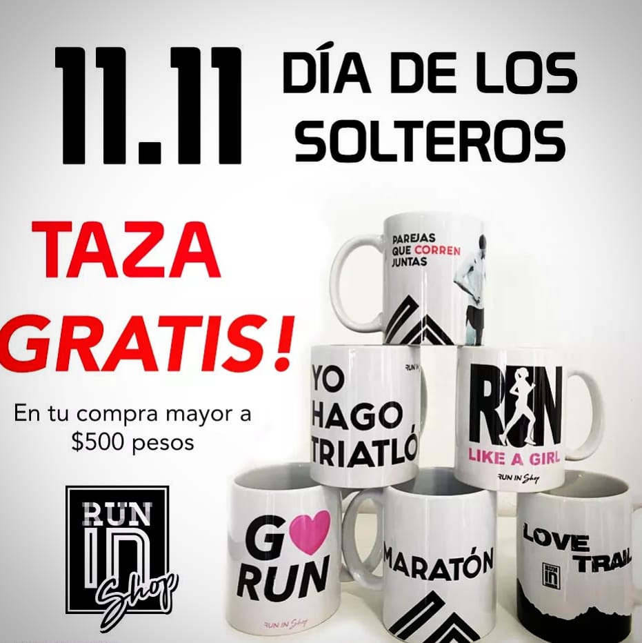 RunInOaxaca's tweet photo. ¿Soltera o solteros? ¡Celebremos!
.
.
.
#1111PideUnDeseo #DíaDeLosSolteros 
#1111ComeBack #SinglesDay https://t.co/QhrxxiRpb3