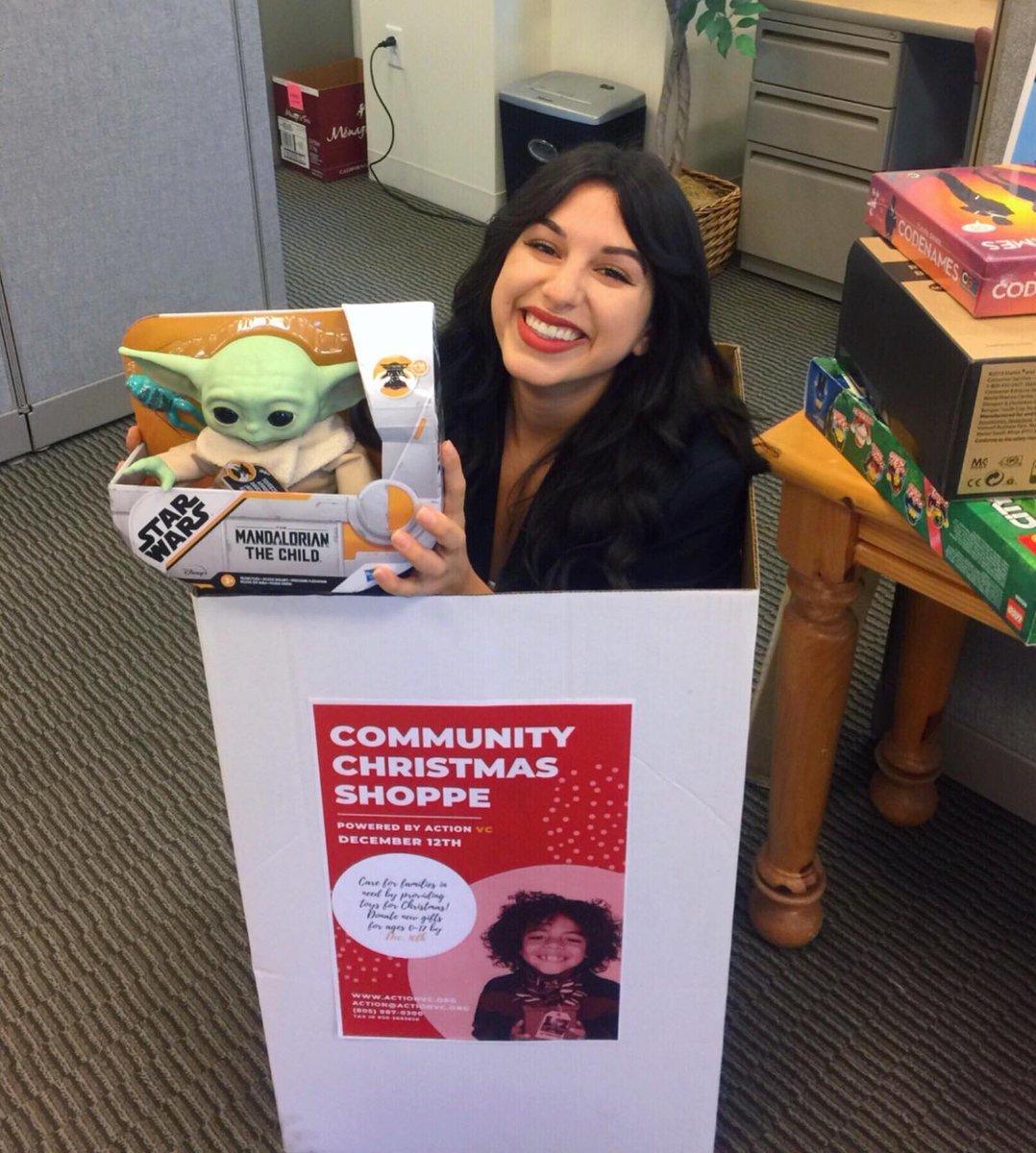actionvc's tweet image. Popping out of this toy box to say THANK YOU to all of you who have already donated toys for Christmas Shoppe! We’ve been getting so many packages every day, it already feels like Christmas Morning. 🎄 #christmasshoppe #actionvc #toydrive #VenturaCounty #donate