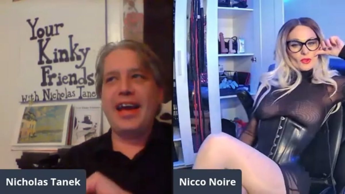 NiccoNoire's tweet photo. From my interview last with @FriendsKinky #getonthislevel
Check out the video https://t.co/dVJa9hBX16 https://t.co/wDoLnDsMiy