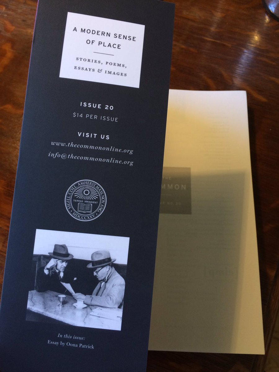 AmandaSarasien's tweet photo. Received my contributor’s copy of @commonmag and it’s a work of art, even before you get to the table of contents! Check out this lovely portfolio of writing that spans the Portuguese-speaking globe: https://t.co/gCGVvvW1wZ #TheCommon20 https://t.co/neOwCPV5g1