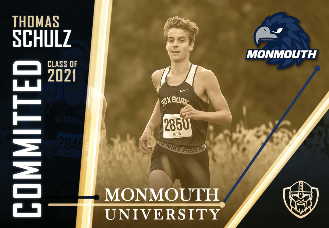 Bischoff_RHS's tweet photo. Congrats to senior Thomas Schulz on signing his National Letter of Intent to continue his athletic & academic career at @monmouthu @MUHawksXCTF @MonmouthHawks (where Coach Bischoff & Coach Schmidt both competed) #roxXCTF #FlyHawks
•
•
@Gaelvision @njmilesplit https://t.co/TerKGJciDl