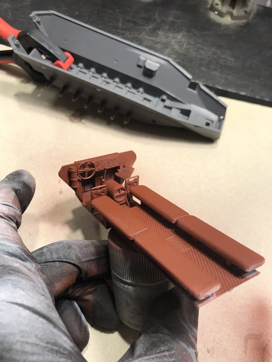 Mr Tamiya was a head of his times with his kits 47 years old and full of nice detail , the figures are the weak point  as you can see in the picture he’s looking more like the undead 