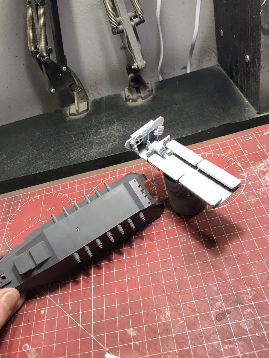 Mr Tamiya was a head of his times with his kits 47 years old and full of nice detail , the figures are the weak point  as you can see in the picture he’s looking more like the undead 