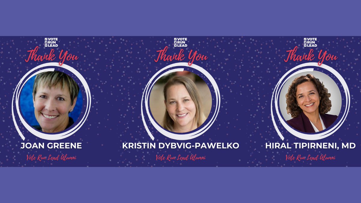 VoteRunLead's tweet photo. Bravery—Courage—Passion. Thank you to Joan Greene, Kristin Dybvig-Pawelko, and Dr. Hiral Tipirneni for running strong campaigns and inspiring women in Arizona and throughout the country! #VoteRunLeadAlum

@joangreeneaz @kristinforazhouse  @hiral4congress https://t.co/fZ9yxF4sIZ