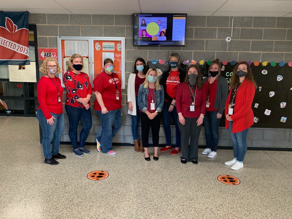 Clearview_ELL's tweet photo. Proudly Wearing #RedforEd https://t.co/XeGhDJLU96