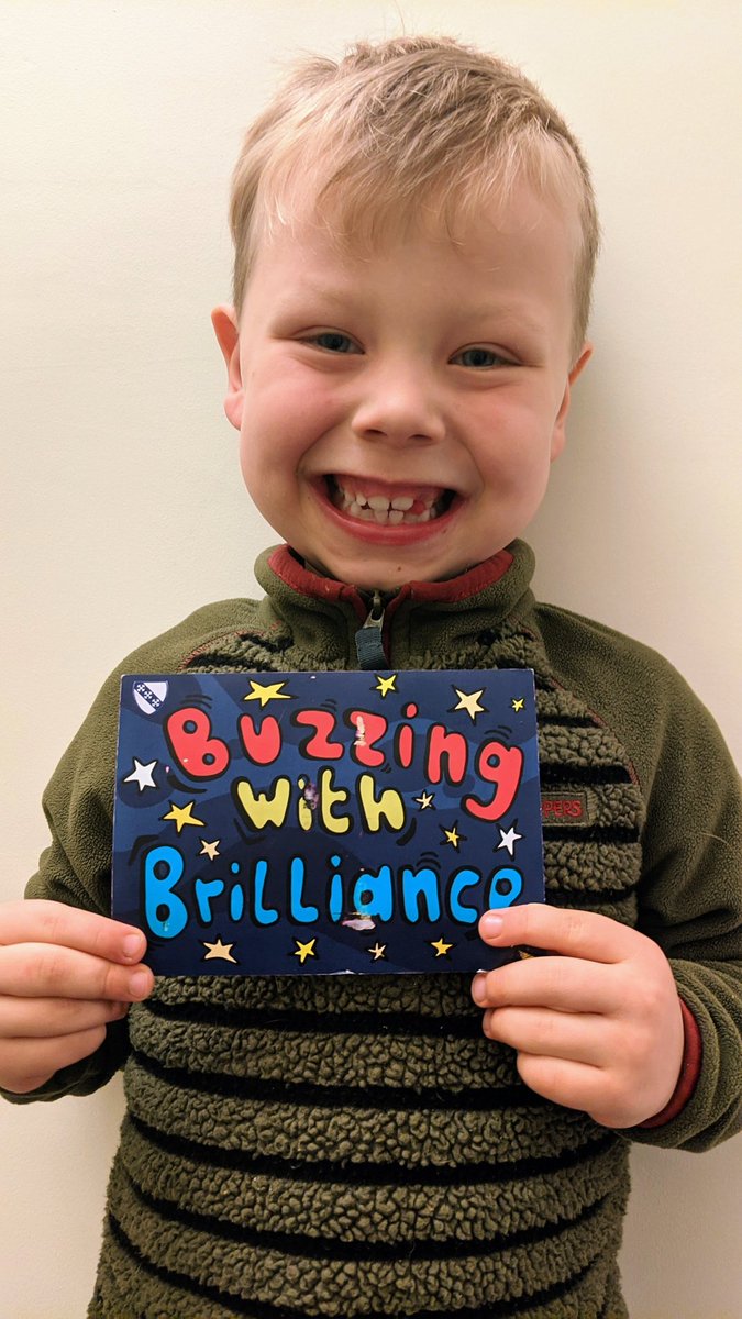 MinaMinxi's tweet photo. @CCCRPrimary 🤩🤩🤩 Seb was super thrilled to come home to a Buzzing with Brilliance Postcard today!! "I am really happy I got it!!" From Seb. 🤩🤩🤩 https://t.co/YjBIPs1pFF