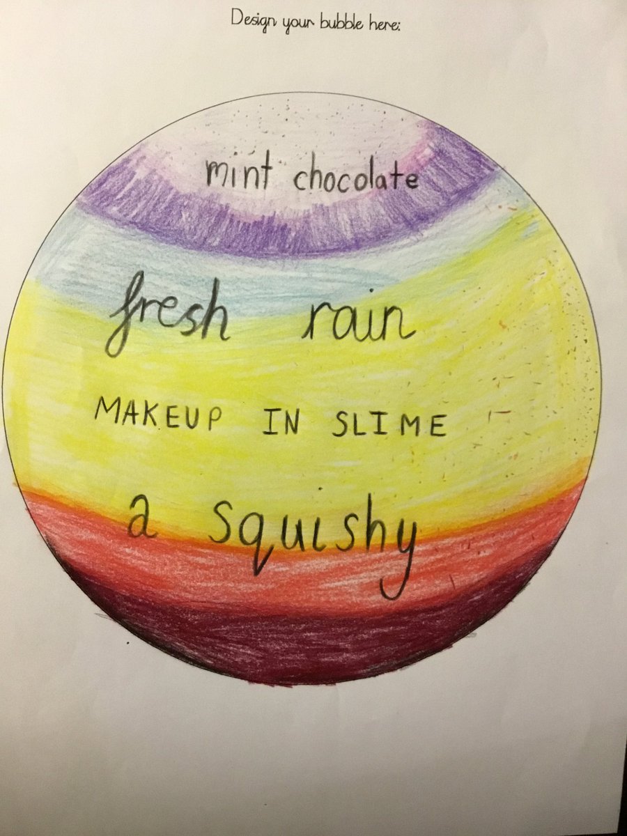 ChaucerJun's tweet photo. Wellbeing bubbles #CelebrateArtsmark #embarkfed https://t.co/TPlyQi5eVS