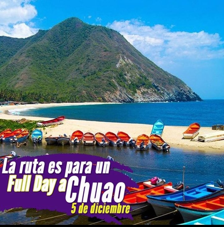 Nada como empezar la época decembrina en una buena playa y con la mejor atención. 

Transporte ida y vuelta garantizado, desayuno, almuerzo, bebidas, lanchas y mucho más.

Salidas desde Caracas y desde Maracay. Contacto y más info vía DM