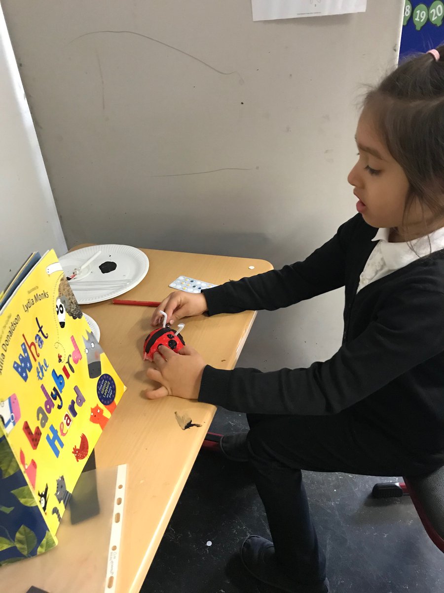NickiLcr's tweet photo. Our class story this week is ‘What the ladybird heard’ by #JuliaDonaldson. 
How cute are our little 3D ladybirds 🐞😍?! 

@LangfauldsPS @MrsMonaghanADHT @litforalllb https://t.co/9za7F3Ltd7