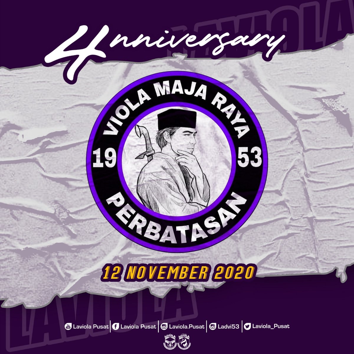Selamat hari jadi untuk Viola Maja Raya yg ke 4 tahun