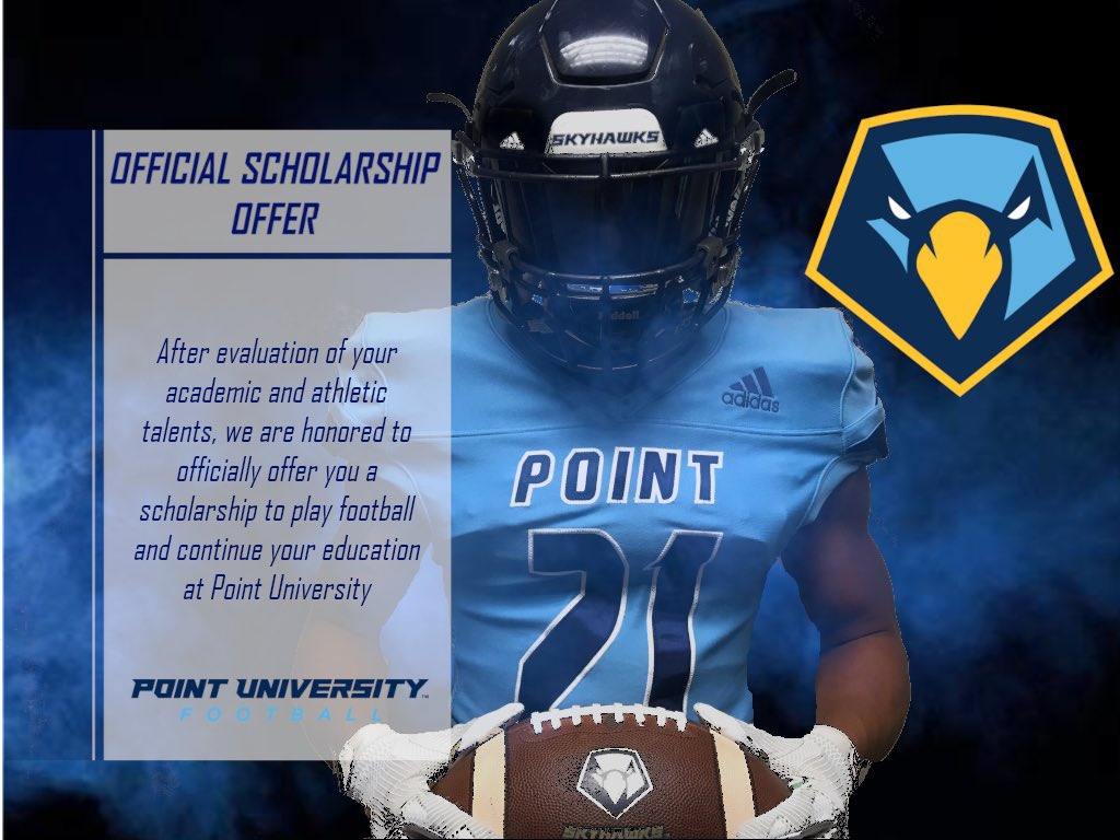 After a great talk with @coachzeiders I’m Blessed to receive another offer from Point University @RecruitGeorgia @BradHarber1 @CConnerdc