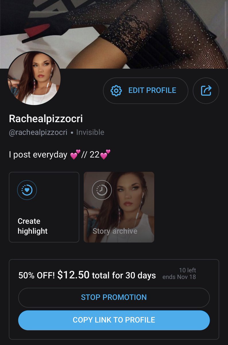 Rachealstonee's tweet photo. @OnlyFansPromoRT I’m running a deal right now my only fans is new 🙈 https://t.co/aYyQq2XTpS