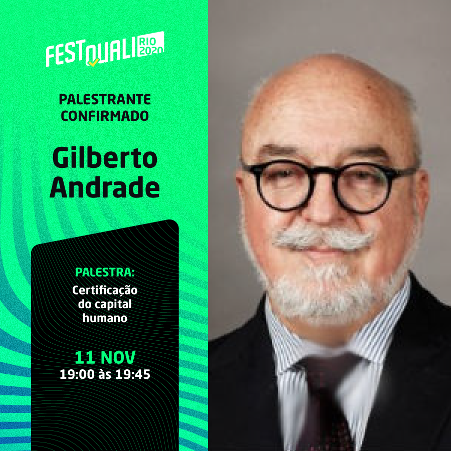 festquali's tweet photo. ➡ Gilberto de Andrade, CEO da Global PCS, é presença confirmada no maior festival da Qualidade no Brasil! 

🔹 Participe!

📲 https://t.co/yCFgmzLM3v 
.
#FestQuali #FestQuali2020 #FestQualiRio2020 https://t.co/WwxFK0ZX5q