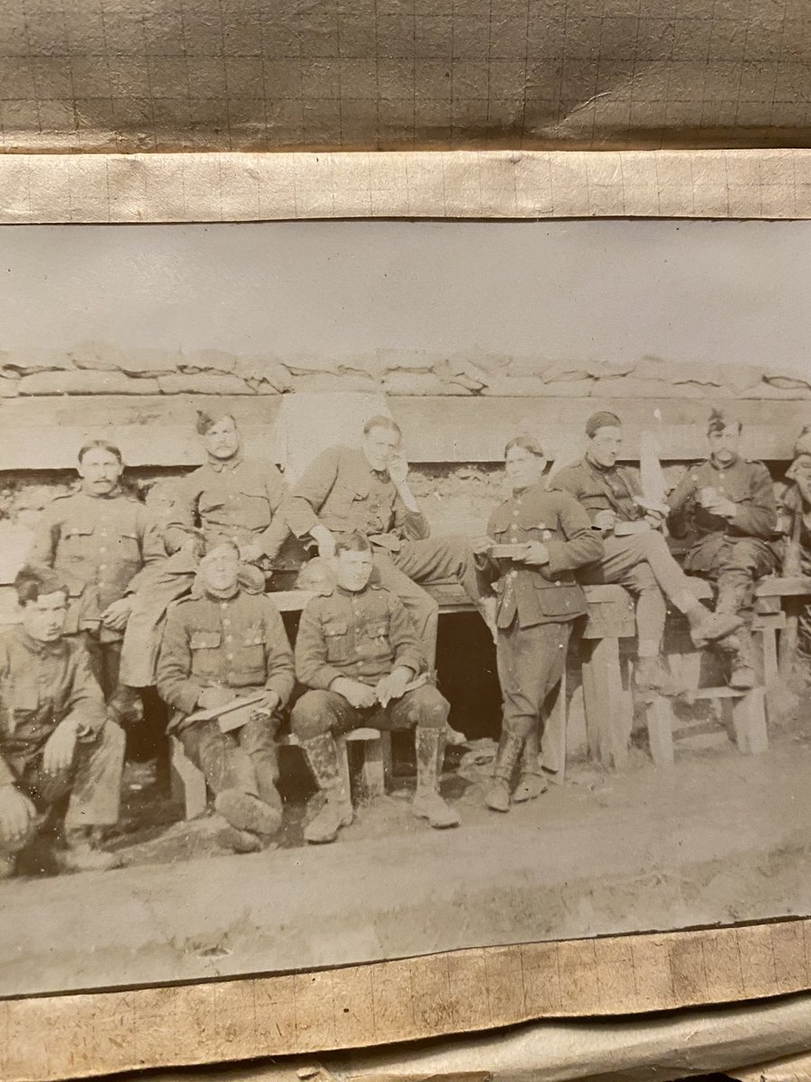 5. He appears to get quite sick at the front line and is sent to Nouvelle Eglise to recover and later on to a depot at Dieppe. Not sure how much time is spent in the trenches as the first mentioned date I can find is in 1917. He is part of the 5e regiment de ligne.