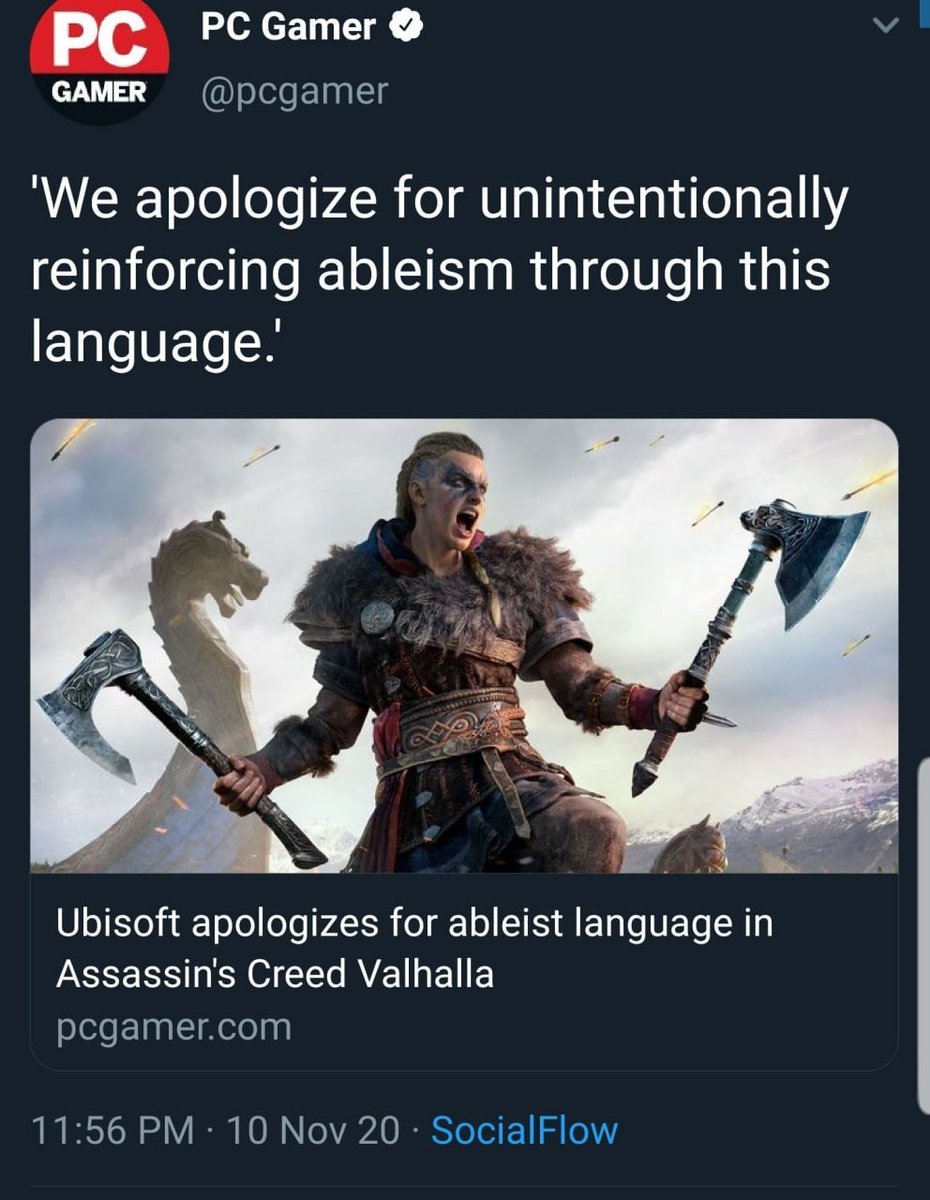 So, some people are kinda angry that there's phrases in this like "There is no place for the weak at Odin's table." And such. Now, I am literally disabled myself so I kind of have Opinions on this & they might not be what you expect, because I am Very Into Norse Stuff.