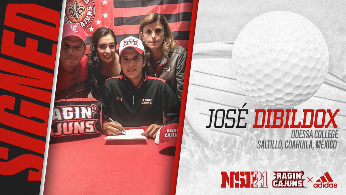 RaginCajunsGolf's tweet photo. The No. 1-ranked player in Louisiana and a 2018 signee who re-signs as the No. 9-ranked JUCO player in the country! ⛳️

Welcome to Louisiana, Eli Ortego and Jose Dibildox 🤟

#GeauxCajuns ⚜️ 
#StayHungry
#StayHumble https://t.co/GVVY2sSVJy