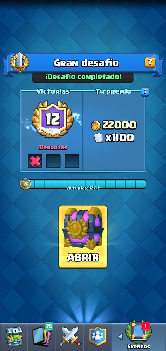 RexCr27's tweet photo. Mi primer gran desafío. Estoy orgulloso de habermelo sábado. Gracias @YoSoyRickYT cada video tuyo con este mazo me ha enseñado bastante! 
A por más. 🔥
.
.
@RealStarsTeam #clashroyale #supercell #esports #GoRealStars https://t.co/SP2eujC0k0
