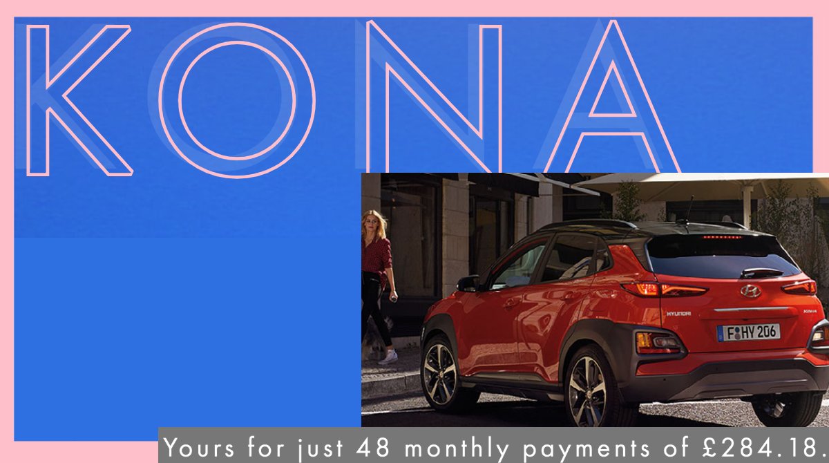 With ZERO deposit to pay and 48 monthly payments of just £284.18, picture yourself in a new Hyundai KONA. Now available via Click &amp; Collect with contactless delivery and to ensure your peace of mind: spirit-hyundai.co.uk/new-vehicle/41…