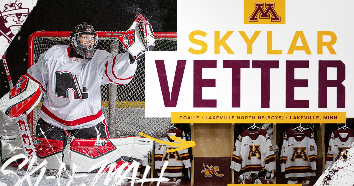 We're pleased to officially welcome goaltender <a href="/SkylarVetter/">Skylar Vetter</a> to the #GWH family! 〽✍