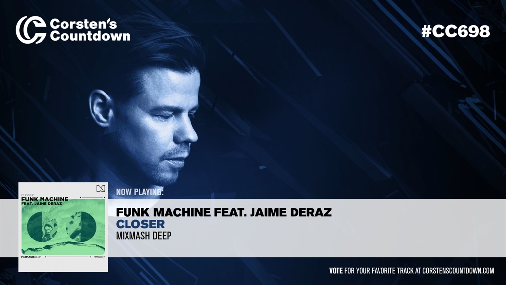 ResonationRadio's tweet image. 1. @FunkMachineLive feat. @jaimeederaz - Closer [@MixmashRecords] #CC698 youtube.com/watch?v=Bej1Z6…