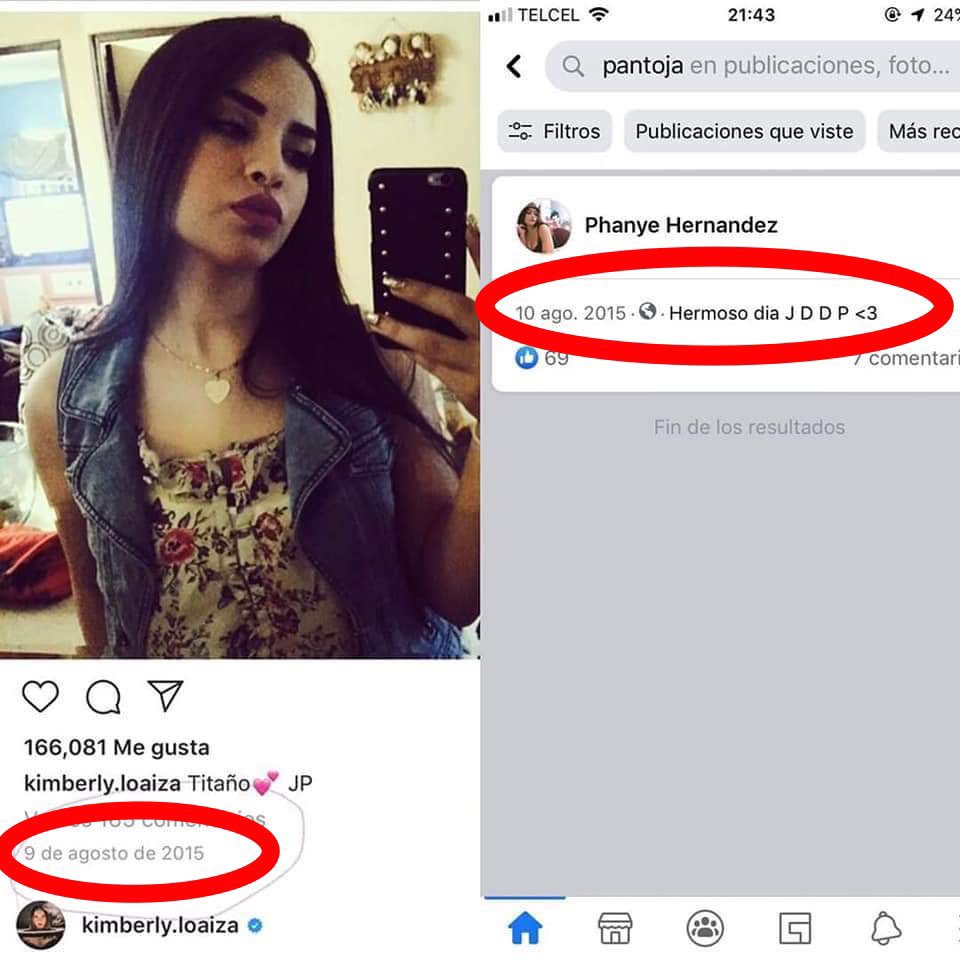 ZYTJavier's tweet photo. ¿Por qué insistes en mentir y decir que Juan nunca te fue infiel? Adjunto prueba de una foto que borraste de tu instagram. #KimResponde. https://t.co/QWn8MKIW2g