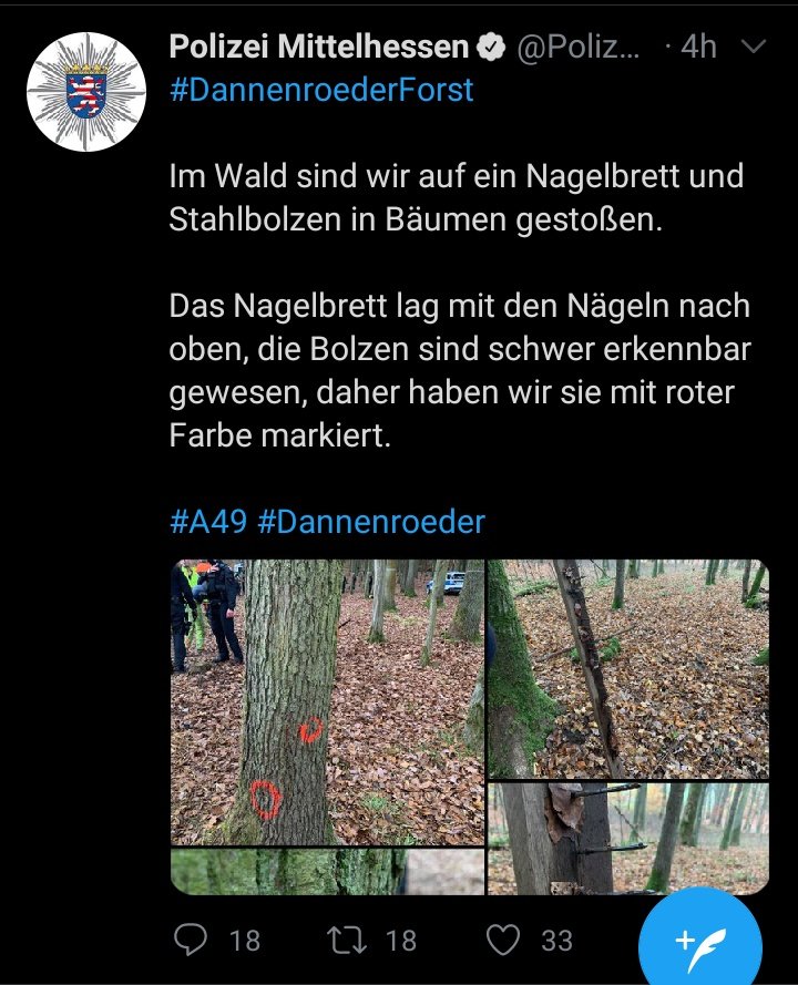 daspupsi's tweet photo. Seit Wochen kennt die Polizei Mittelhessen kein anderes Thema.
Mit inszenierten Tweets zur Räumung im #dannibleibt, zeichnet die Polizei perfide ein bestimmtes Bild des Widerstands im Wald zu zeichnen. Dazu gehören auch subtile Täuschungen und Behinderung der Presse. https://t.co/2Dzwh12zr3