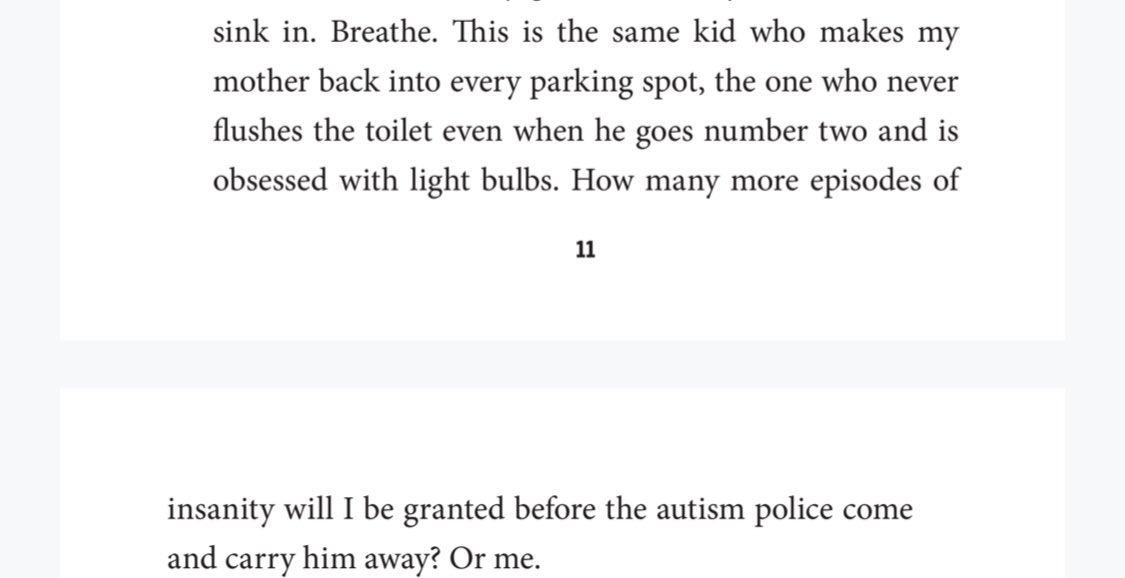Ummm “episodes of instantly” “autism police”. Excuse me??