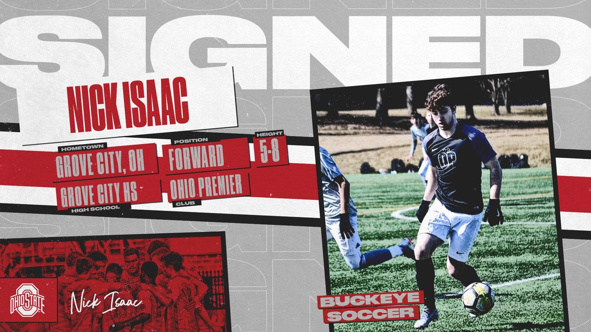 OhioStateMSOC's tweet photo. Welcome to Buckeye Nation, Nick Isaac!

#GoBuckeyes | #NationalSigningDay https://t.co/JSnS2D3WR7