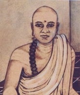 the other, the Eternal Minstrel. Illustrations: Dikshitar, Thyagaraja and their beloved Mother, the Eternal Cauvery behind Thyagaraja’s Samadhi and T.Brinda and T.Muktha.