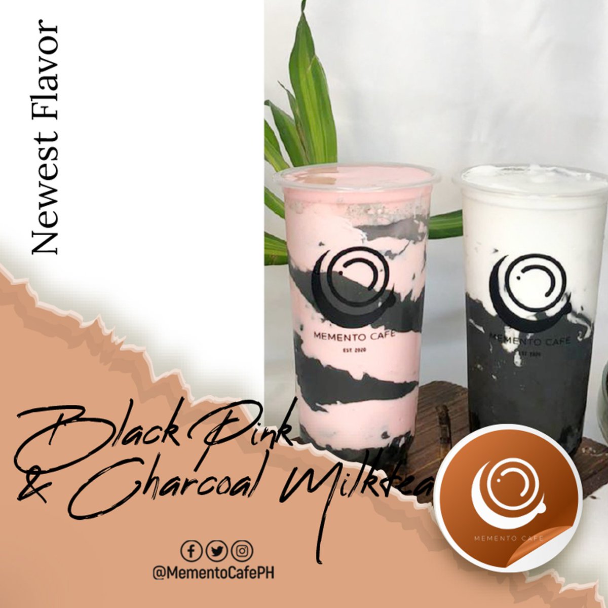 MementoCafePH's tweet photo. #HowYouLikeThat?

Says our newest #BlackPink Milk Tea! This #MementoCafe pinkish delish combined w/ the flavours of bamboo charcoal powder, tea, fresh milk, &amp; sweets making this beverage irresistible. Don't hold back ur craving &amp; let yourself enjoy this drink #AsIfItsYourLLast ♡ https://t.co/N5p4dN12zJ