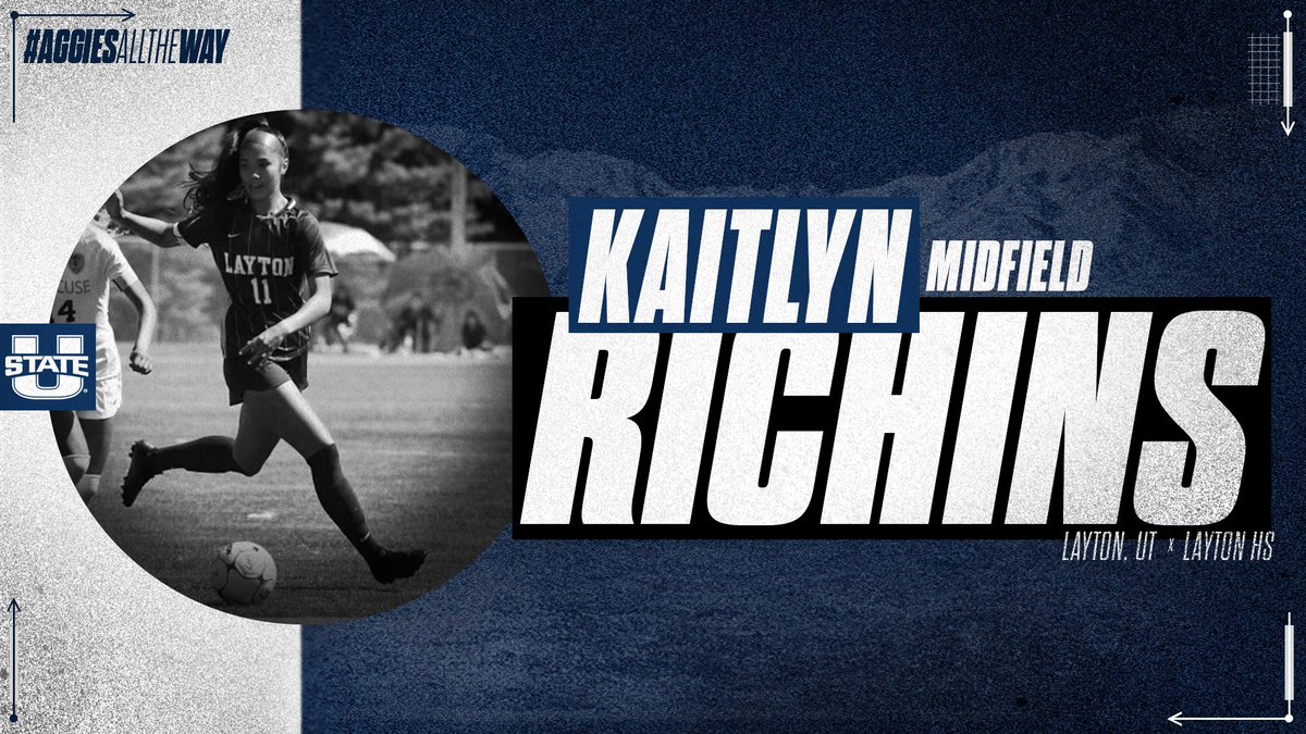 USUSoccer's tweet photo. We are so excited to announce our 2021 signing class! Join us in welcoming Kaitlyn Richins to the Aggie family! #AggiesAllTheWay https://t.co/CoVFyg2lbD