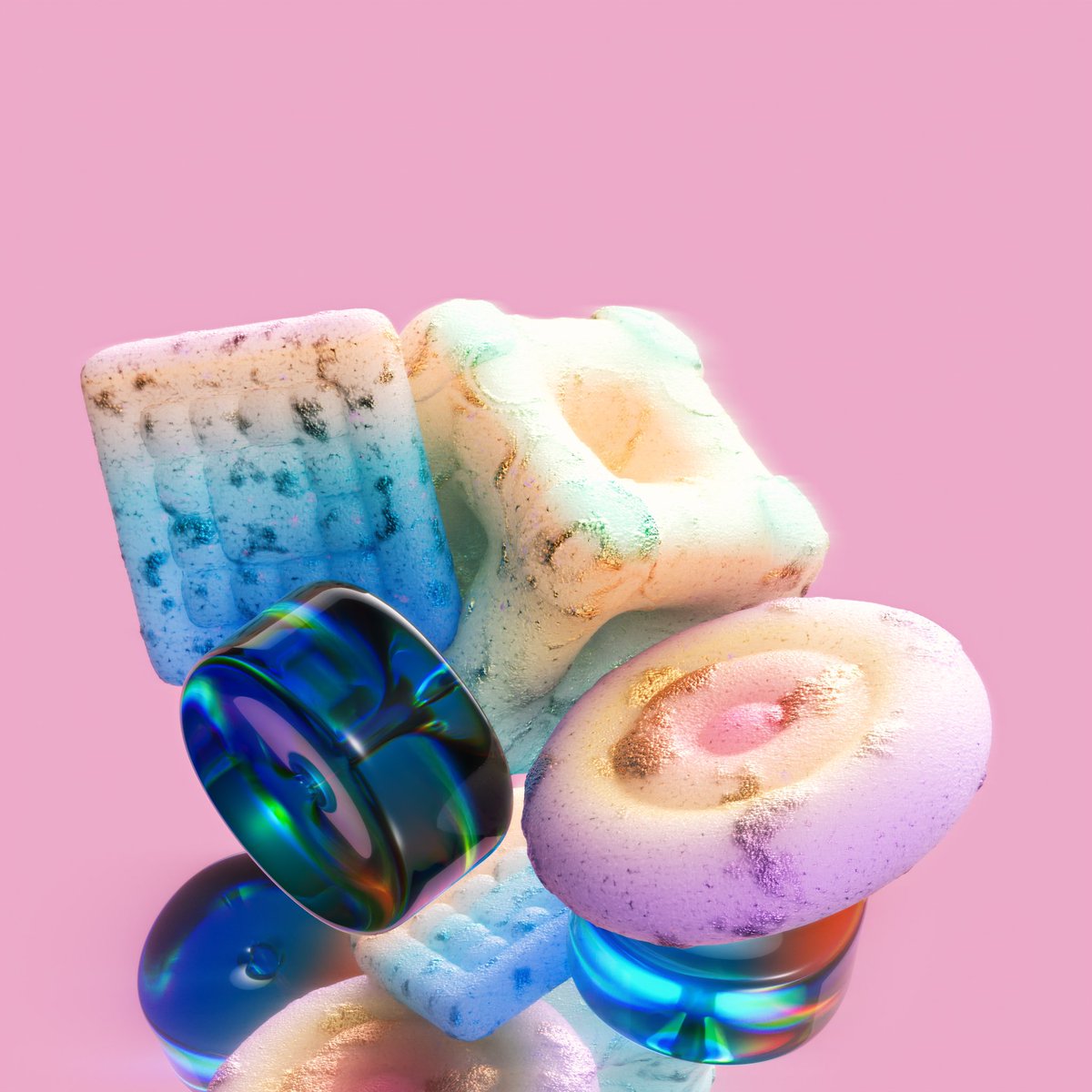 TD_Revolution's tweet photo. By @wes_cream
Made with @maxon3d @redshift3d
#sugar #foam #candy #styrofoam #weirdcandy #maxon #cinema4d #c4d #redshift #creativecloud #adobe #illustration #dailyinspiration #minimal #abstract #composition #motionmate #doperadcool #xuxoe #mdcommunity #magicfabricblog https://t.co/q5iFG9ubch