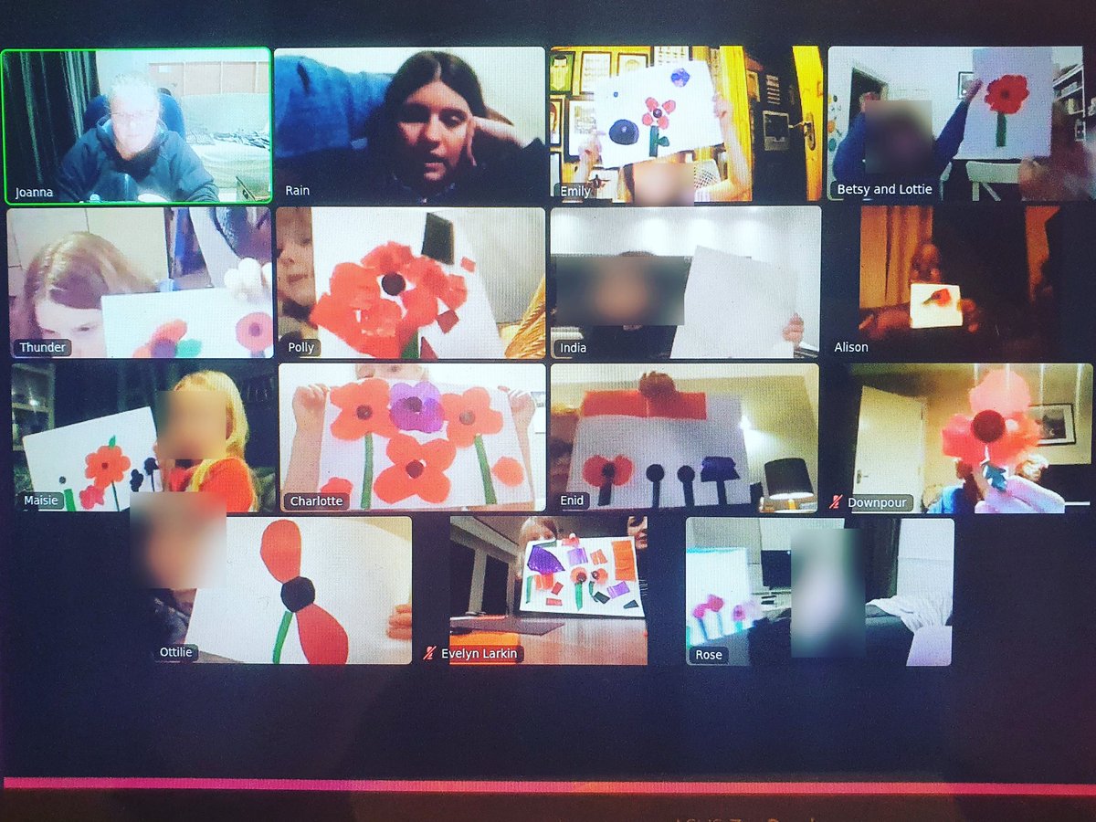 4thDidsRainbows's tweet photo. Our Rainbows really impressed us with their Remembrance Day knowledge tonight, and made some beautiful collages while we listened to some stories of wartime bravery. We also talked about people helping us during the covid crisis. @Girlguiding_NWE @GirlguidingMcr  @Girlguiding https://t.co/B4nm17igeO