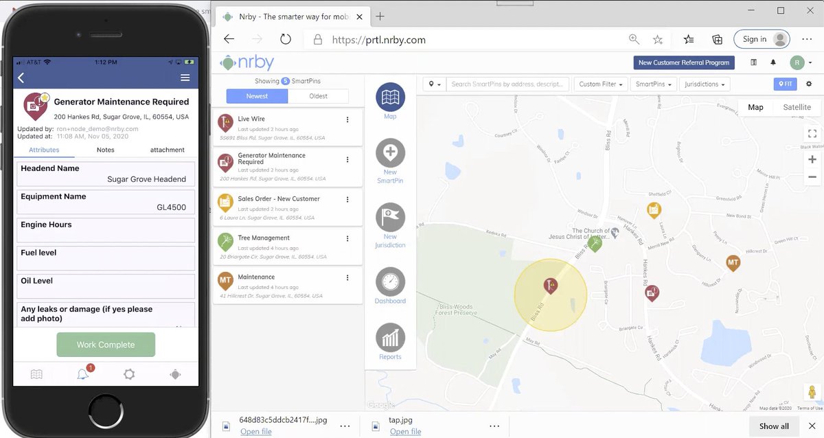 NrbyMobile's tweet photo. Missed our #webinar last week? Not to worry! Rewatch it here: https://t.co/wP2Yel07if

#digitize #workflow #communication https://t.co/s7BtbMydS7
