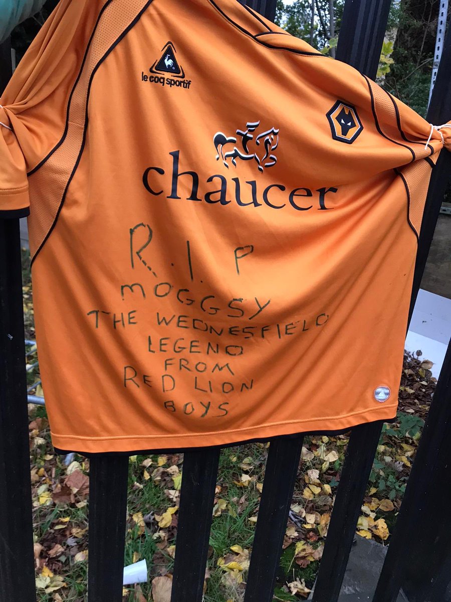 Showing out respect for the wednesfield legend #NeverForgotten