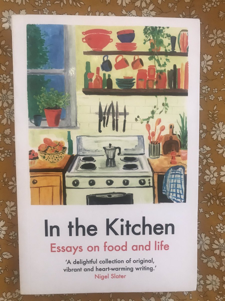 I have been thinking a lot about food and cooking during the pandemic, and one of the most exciting things I’ve encountered has been the blooming of food writing -  @vittleslondon, the newsletters of  @aliciakennedy, and this anthology from  @Dauntbooks are among my favorites.