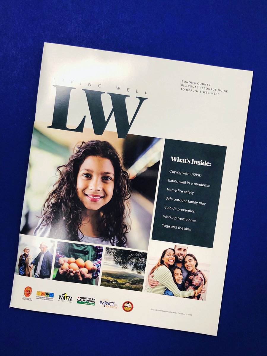 WatzaLab's tweet photo. What a great collaboration this was to get useful bilingual information out to the community in these difficult times! Thank you @HealdsburgTrib for inviting us to be part of this Living Well/Viviendo Bien special issue.
🗞 
#livingwell #viviendobien #watzalab #editorial https://t.co/MuXGIa5fiP