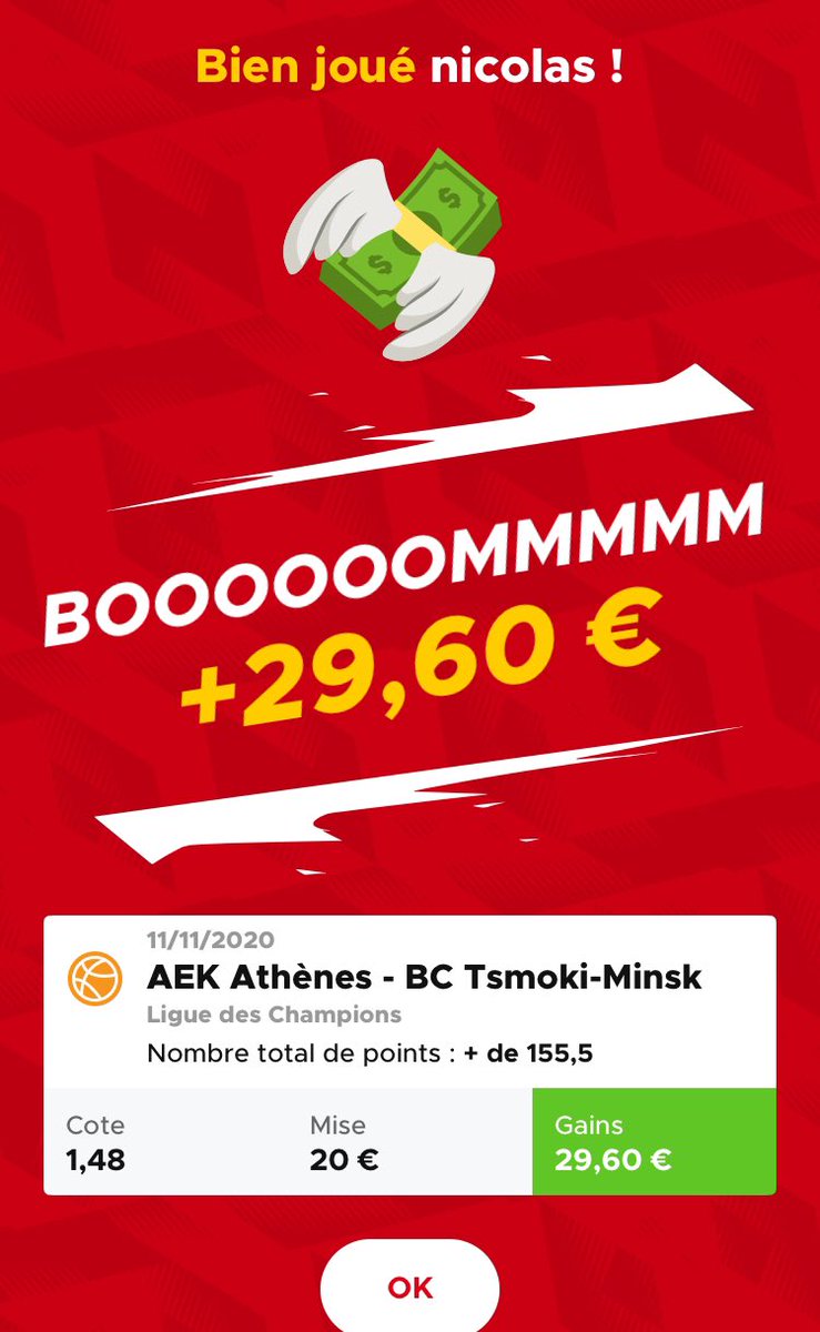 NMetrey's tweet photo. @JPronos23 T’es un monstre mon gars !!!🤑🤑 https://t.co/bCdPhyCC3P