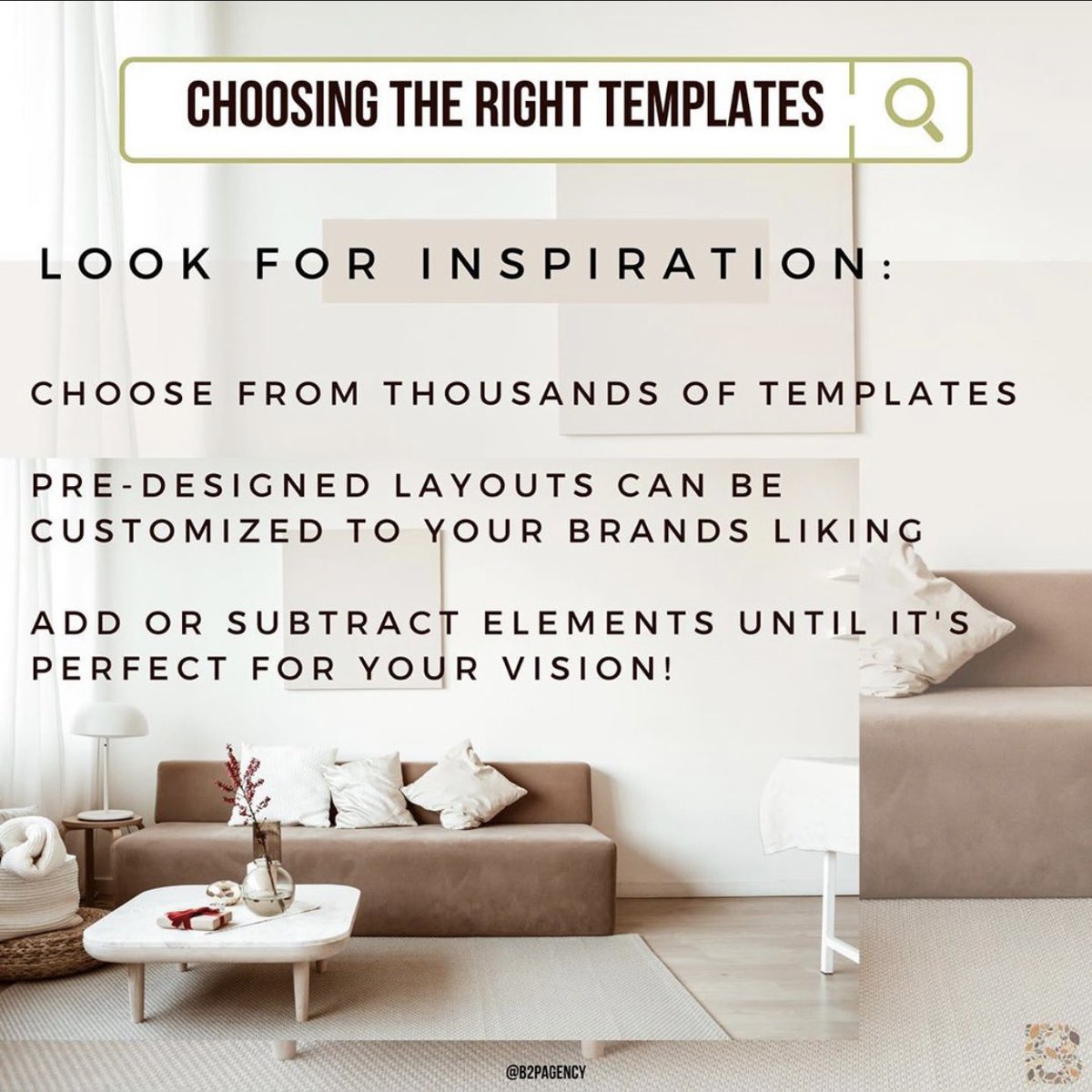 Choosing the Right Templates