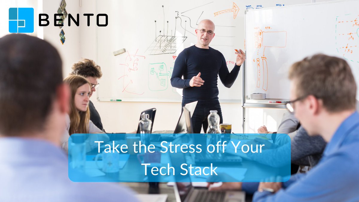 BentoSystems's tweet photo. Learn about how to take the stress of your tech stack with Bento at your side. Combine, organize, and automate all your processes through Bento!  https://t.co/8hadL78IHj
#business #technology #tech #businessnews #enterprise #businessowner #fintech #code #programmer #software https://t.co/NKD5KTUgYa
