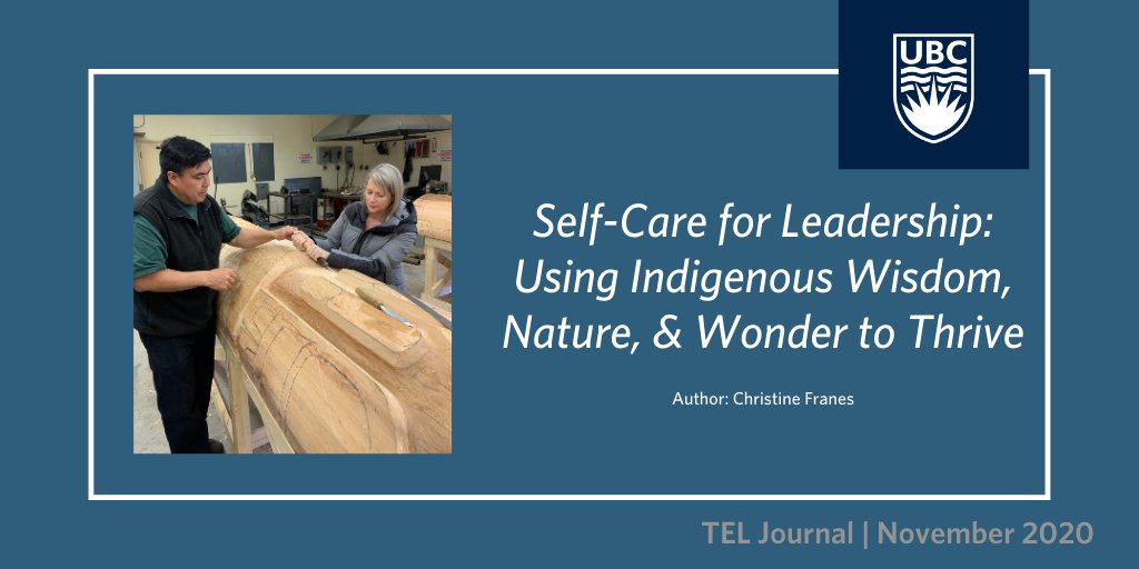 UBC_OPL's tweet photo. .@clfranes invites us to walk alongside her in a photographic exploration of leadership and self-care in the latest issue of the TEL Journal.

https://t.co/vLCj3GMFmg https://t.co/qp7cpn3QH8