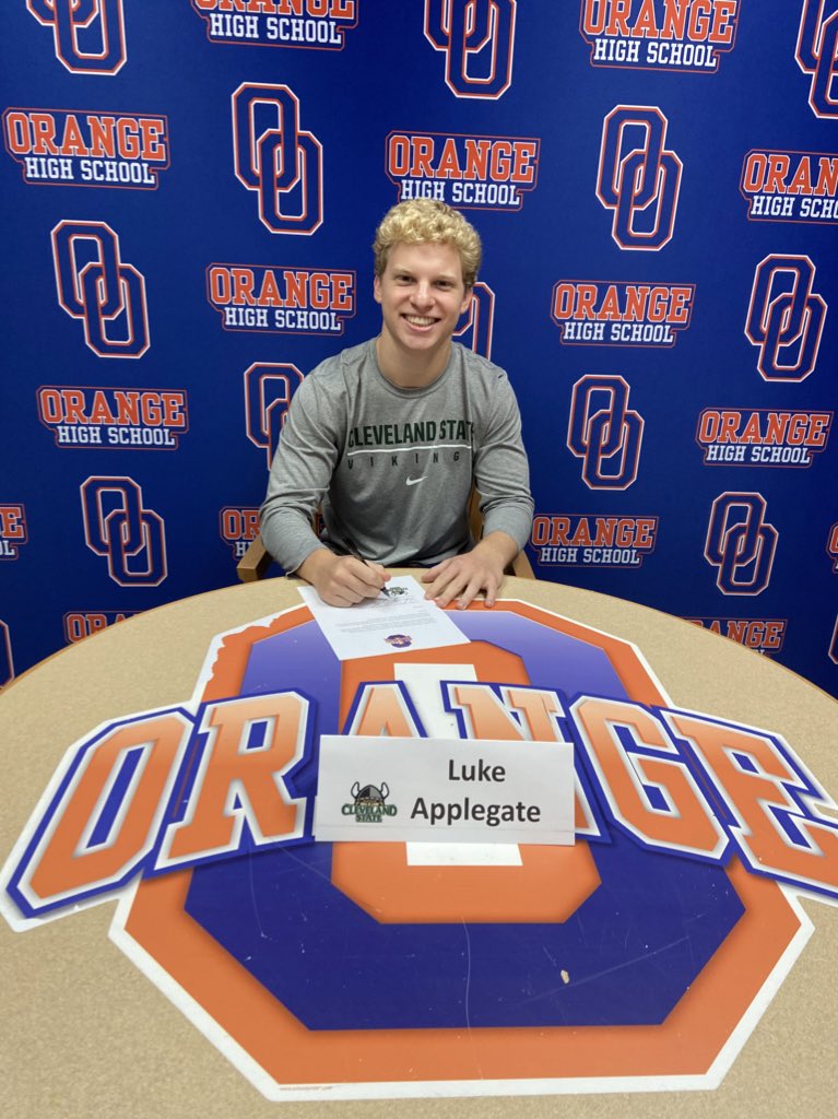 Congrats to @HegartyTanner and <a href="/LukeApplegate_/">Luke Applegate</a>  for both signing their letters of intent to continue on and play college lacrosse! Way to go guys! <a href="/WingateLacrosse/">Wingate Lacrosse</a> and <a href="/CSUVikingsLax/">CSU Lacrosse</a> are getting 2 good ones! #Classof2021 #OrangeLacrosse
