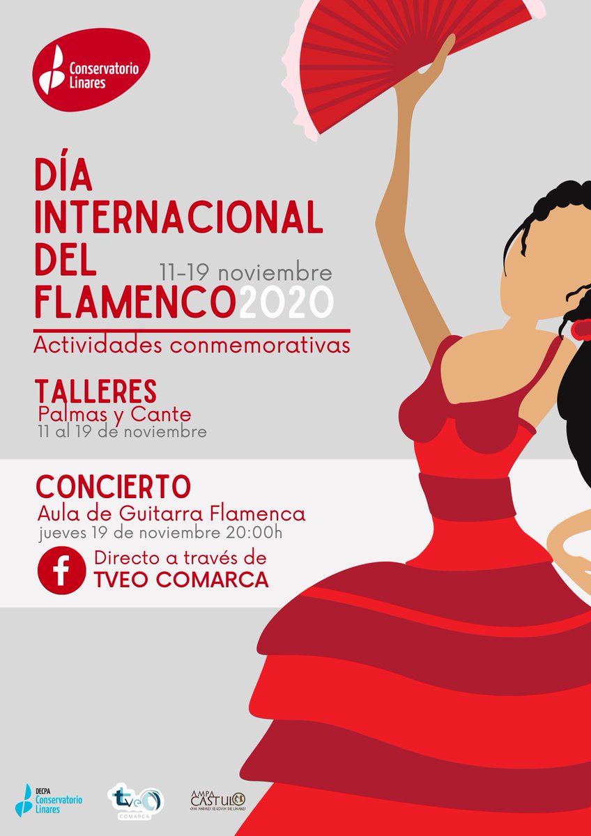 #diainternacionaldelflamenco en vivo para todo el mundo con nuestros amigos de TVEO Comarca.