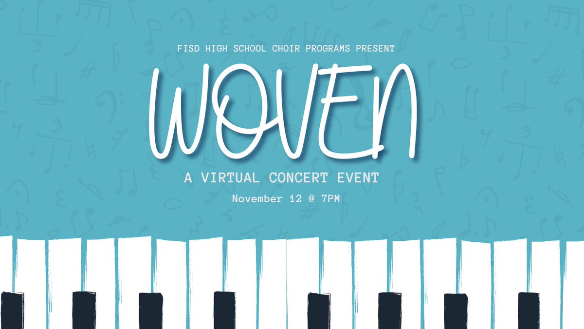 <a href="/WakelandHS/">Wakeland High School</a> <a href="/friscofinearts/">FISD Fine Arts</a> 
The WHS choirs, in collaboration with Frisco ISD high school choirs,  will present a virtual fall choir concert, entitled “Woven”.  The concert premiers Thursday, Nov. 12 at 7 PM. Link:  friscoisd.org/news/inside/in…