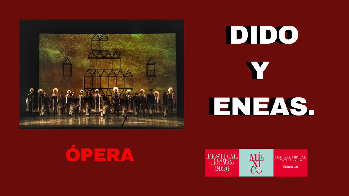 Con la ópera Dido y Eneas se inaugurará el <a href="/FestivalMexico/">FMX Festival del Centro Histórico</a>  este jueves 12 de noviembre. 17:00 y 20:00 horas. Juan Ayala, secretario de programación de <a href="/CulturaUNAM/">CulturaUNAM</a> compartió con <a href="/ArfaxadOrtiz/">Arfaxad Ortiz</a> detalles de esta ópera. Vean el canal. youtu.be/ZbGX4Iv6Xi0