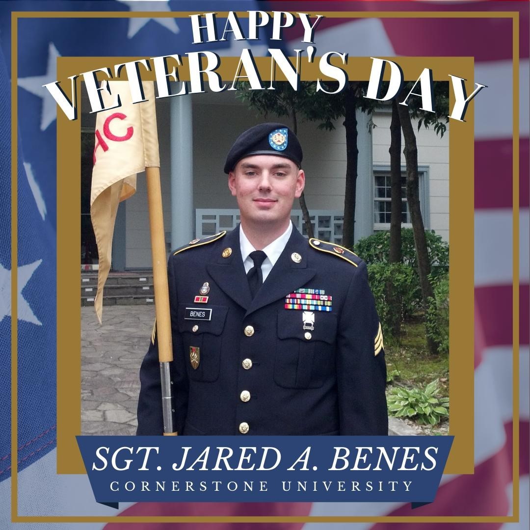 CUBusiness's tweet photo. Thank you to our Veterans here at Cornerstone and around the country for your service. Jared Benes, one of our business students, commented on his experience relating to our theme of agility: https://t.co/E3VI5qJtxk https://t.co/zsFx8wsYDQ